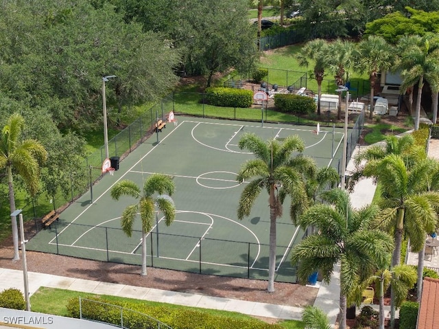 12455 Muddy Creek Ln, Fort Myers, FL 33913 - view of basketball court with community basketball court