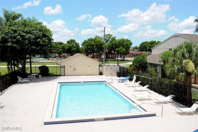 5249 Cedarbend Dr Unit 2, Fort Myers, FL 33919 - community pool with a patio