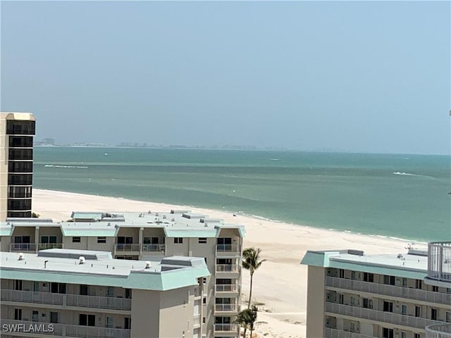 7360 Estero Blvd Unit 1102, Fort Myers Beach, FL 33931 - water view featuring nearby beach