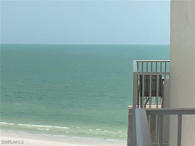 7360 Estero Blvd Unit 1102, Fort Myers Beach, FL 33931 - water view featuring nearby beach