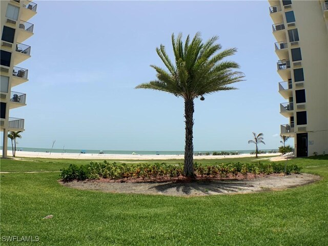 7360 Estero Blvd Unit 1102, Fort Myers Beach, FL 33931 - water view with local beach