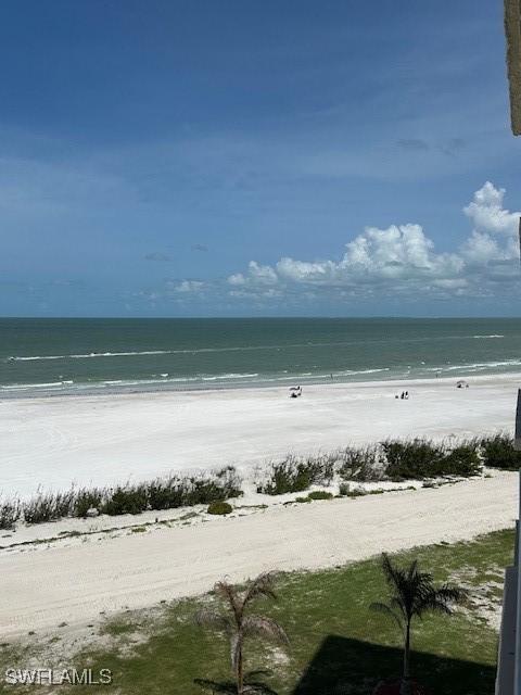 7360 Estero Blvd Unit 1102, Fort Myers Beach, FL 33931 - water view with local beach