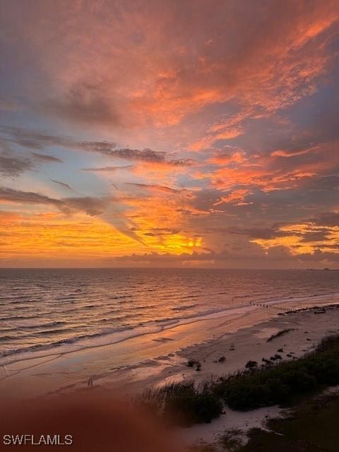 7360 Estero Blvd Unit 1102, Fort Myers Beach, FL 33931 - water view with nearby beach