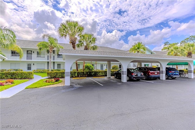 164 Belina Dr E Unit 4, Naples, FL 34104 - view of covered parking lot
