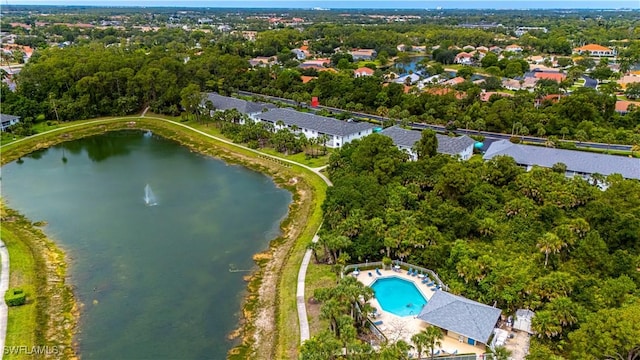 164 Belina Dr E Unit 4, Naples, FL 34104 - view of property location featuring a large body of water and a pool area
