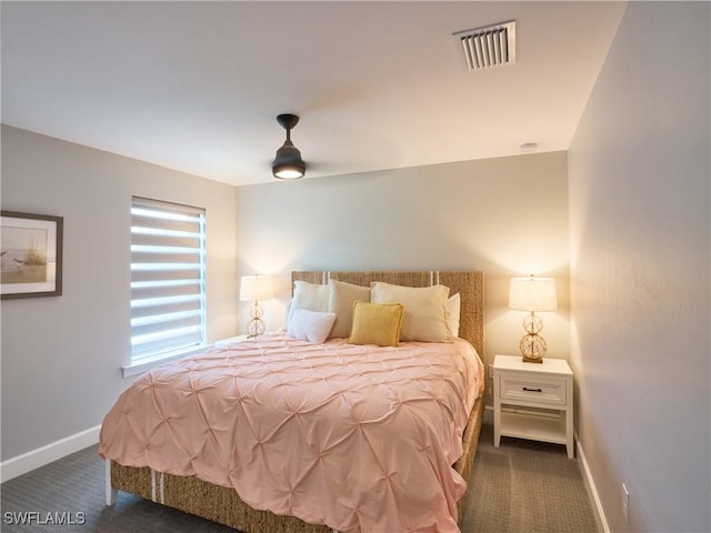 19449 The Place Blvd, Estero, FL 33928 - carpeted bedroom featuring baseboards and a ceiling fan
