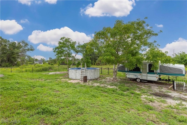 866 Carbon St E, Lehigh Acres, FL 33974 - view of yard