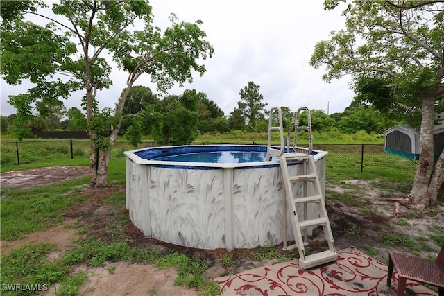 866 Carbon St E, Lehigh Acres, FL 33974 - view of swimming pool