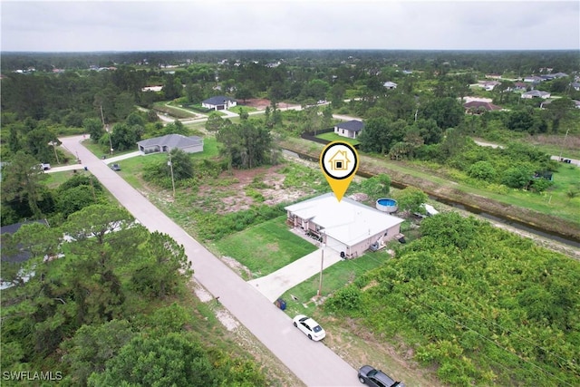 866 Carbon St E, Lehigh Acres, FL 33974 - bird's eye view