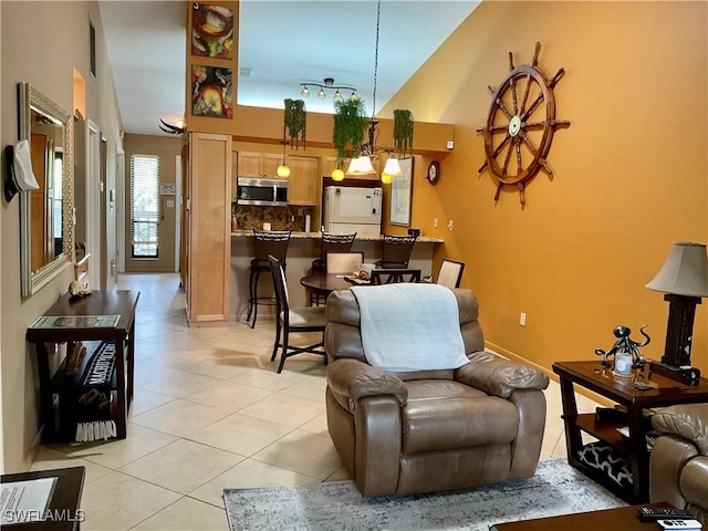 16276 Nautical Way Unit 1402, Bokeelia, FL 33922 - living area with light tile patterned flooring