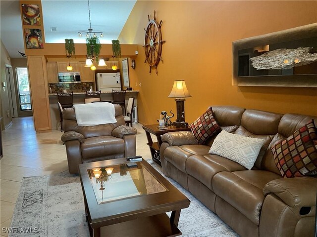 16276 Nautical Way Unit 1402, Bokeelia, FL 33922 - living area featuring light tile patterned floors