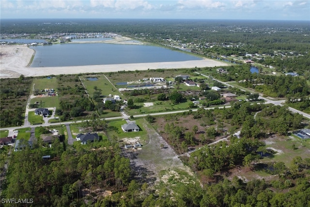 4119 43rd Ave NE, Naples, FL 34120 - aerial view of property and surrounding area with a nearby body of water