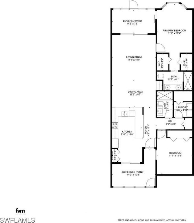 12541 Kelly Sands Way Unit 19, Fort Myers, FL 33908 - view of property floor plan