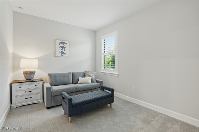 1870 Amador Ct, Naples, FL 34120 - sitting room featuring light carpet and baseboards