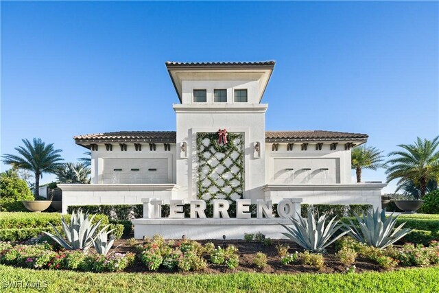 1870 Amador Ct, Naples, FL 34120 - view of community sign