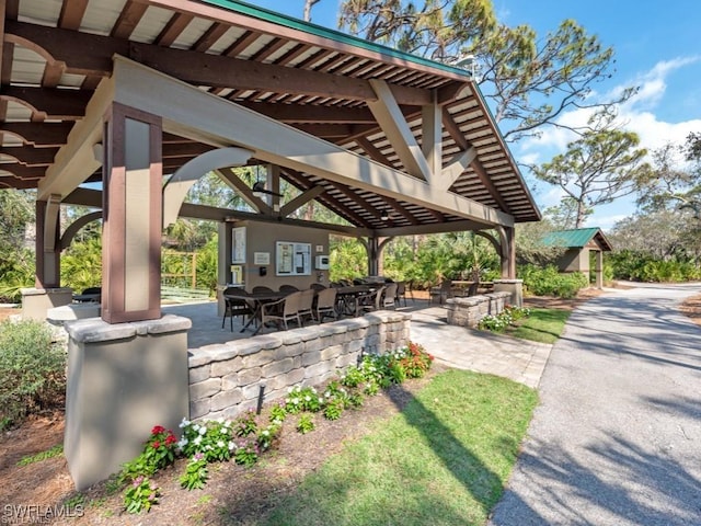 4150 Lake Forest Dr Unit 1322, Bonita Springs, FL 34134 - view of home's community featuring a gazebo and a patio