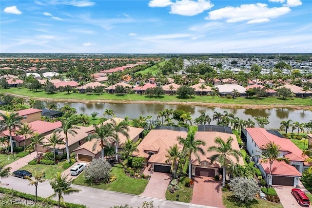 11177 Monte Carlo Blvd, Bonita Springs, FL 34135 - aerial perspective of suburban area featuring a large body of water