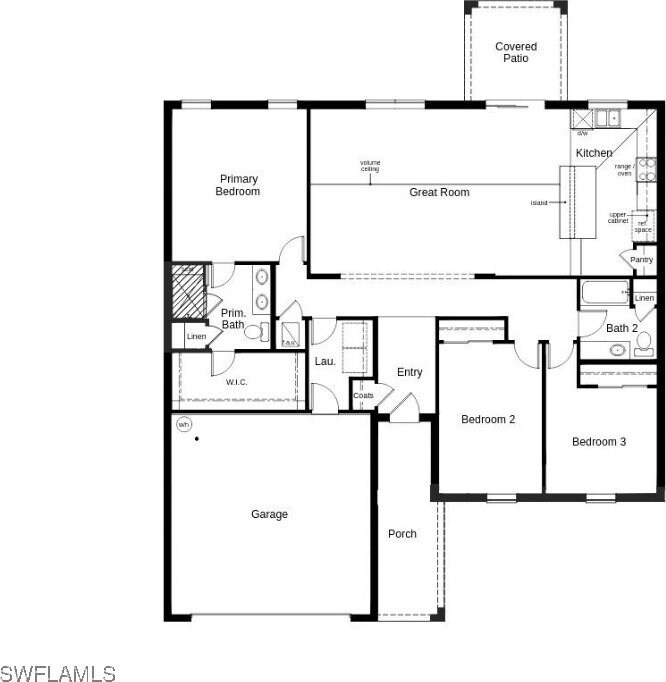 17406 Gulf Preserve Dr, Fort Myers, FL 33908 - view of floor plan / room layout