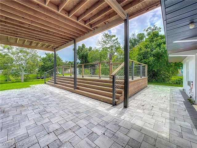 93 E Mariana Ave, North Fort Myers, FL 33917 - view of patio with view of scattered trees