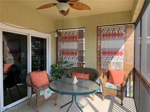 10041 Lake Cove Dr Unit 202, Fort Myers, FL 33908 - view of sunroom / solarium