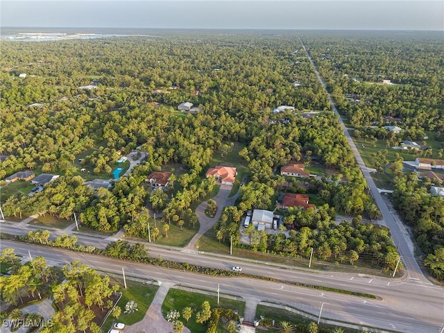 1640 Golden Gate Blvd W, Naples, FL 34117 - aerial view of property's location with a heavily wooded area