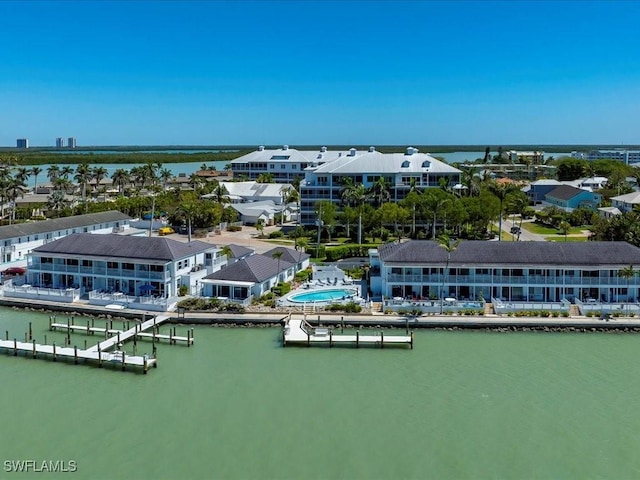 1170 Edington Pl Unit A8, Marco Island, FL 34145 - drone / aerial view of a nearby body of water