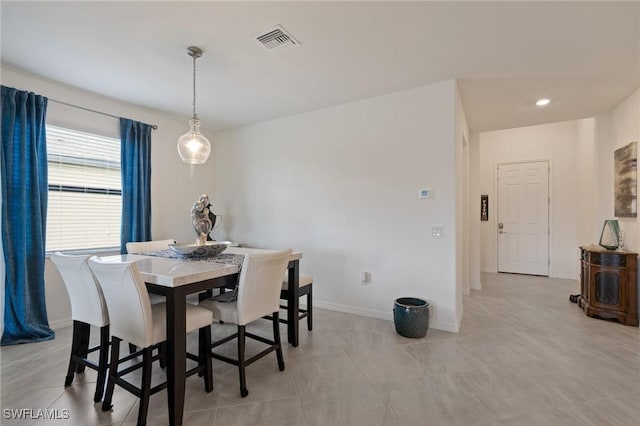 14688 Cantabria Dr, Fort Myers, FL 33905 - dining space featuring baseboards and light tile patterned floors