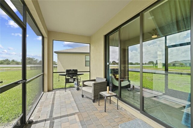 14688 Cantabria Dr, Fort Myers, FL 33905 - sunroom featuring healthy amount of natural light