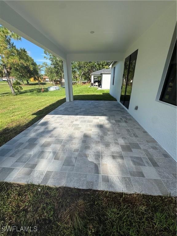 3003 18th St W, Lehigh Acres, FL 33976 - view of patio