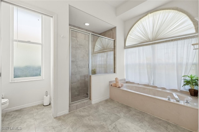 3925 Oasis Blvd, Cape Coral, FL 33914 - full bathroom with a bath and a stall shower