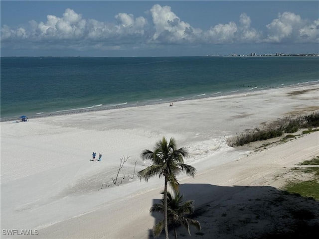 7390 Estero Blvd Unit 702, Fort Myers Beach, FL 33931 - water view featuring local beach