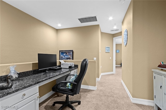 9114 Chula Vista Ln Unit 11901, Naples, FL 34113 - office area with light colored carpet and built in study area