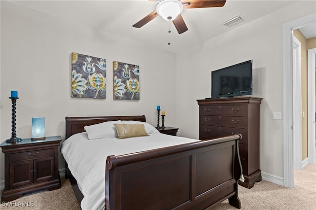 9114 Chula Vista Ln Unit 11901, Naples, FL 34113 - carpeted bedroom with baseboards and ceiling fan