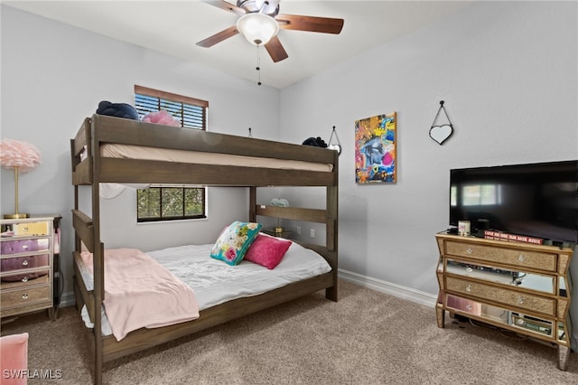 9114 Chula Vista Ln Unit 11901, Naples, FL 34113 - bedroom with carpet flooring and ceiling fan