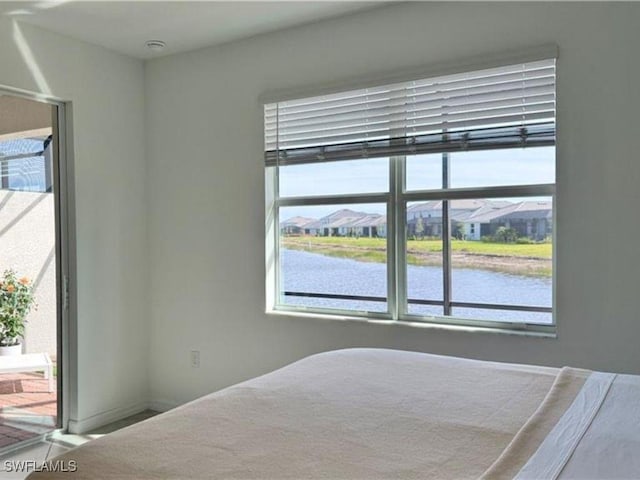 2011 Vermont Ln, Naples, FL 34120 - bedroom with a water view