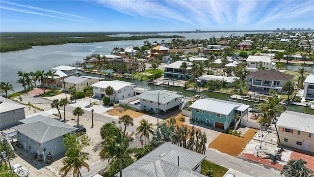 370 Bayland Rd, Fort Myers Beach, FL 33931 - aerial view of residential area featuring a large body of water