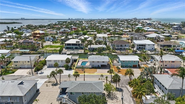 370 Bayland Rd, Fort Myers Beach, FL 33931 - aerial view of residential area featuring a nearby body of water