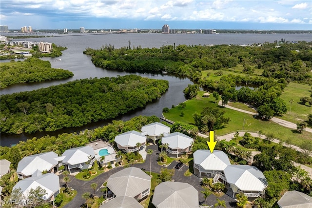 950 Moody Rd Unit 124, North Fort Myers, FL 33903 - aerial view of residential area with a nearby body of water