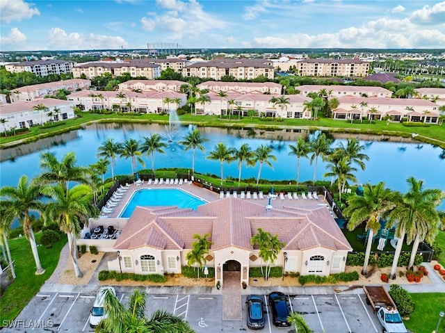 3940 Cherrybrook Loop, Fort Myers, FL 33966 - aerial view of a large body of water and a pool