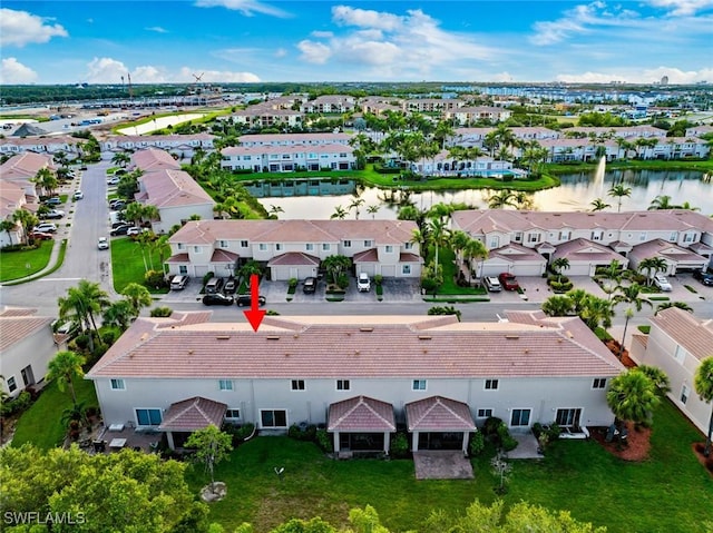 3940 Cherrybrook Loop, Fort Myers, FL 33966 - aerial perspective of suburban area featuring a nearby body of water