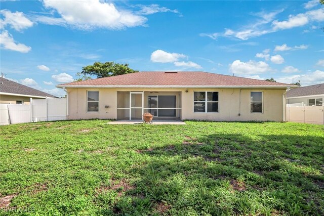 726 SW 12th St, Cape Coral, FL 33991 - rear view of property with stucco siding