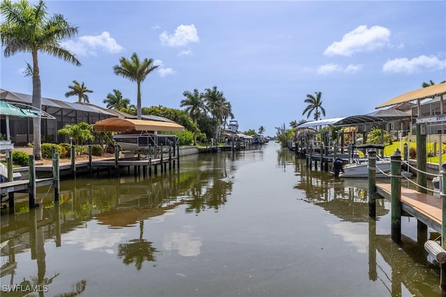 1525 SW 43rd Ter, Cape Coral, FL 33914 - dock with a water view