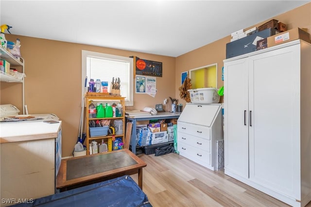 5228 Stringfellow Rd, Saint James City, FL 33956 - home office featuring light wood-style flooring