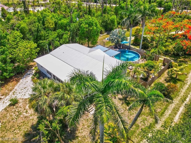 5228 Stringfellow Rd, Saint James City, FL 33956 - aerial view of a pool