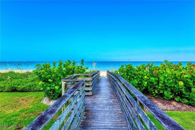 4635 Saint Croix Ln Unit 1222, Naples, FL 34109 - view of home's community featuring a water view