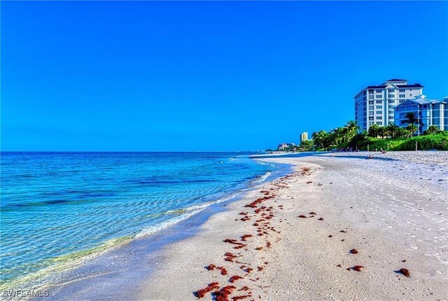 4635 Saint Croix Ln Unit 1222, Naples, FL 34109 - water view featuring local beach