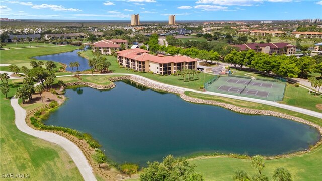 12170 Kelly Sands Way Unit 721, Fort Myers, FL 33908 - drone / aerial view of a large body of water