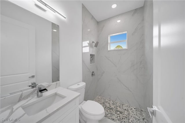 420-422 Grant Blvd, Lehigh Acres, FL 33974 - bathroom with vanity and a marble finish shower