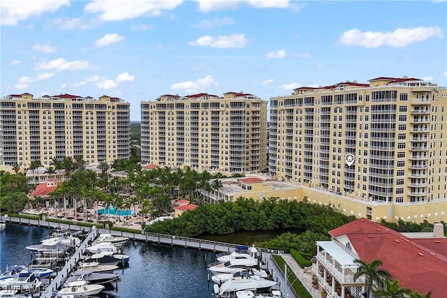 6021 Silver King Blvd Unit 302, Cape Coral, FL 33914 - view of apartment building / complex featuring a water view