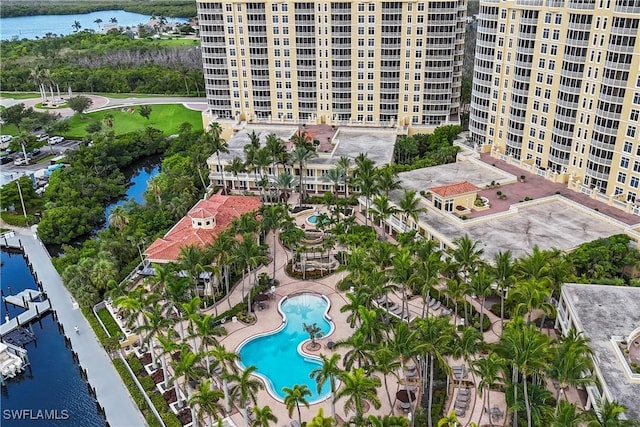6021 Silver King Blvd Unit 302, Cape Coral, FL 33914 - aerial view of a large body of water